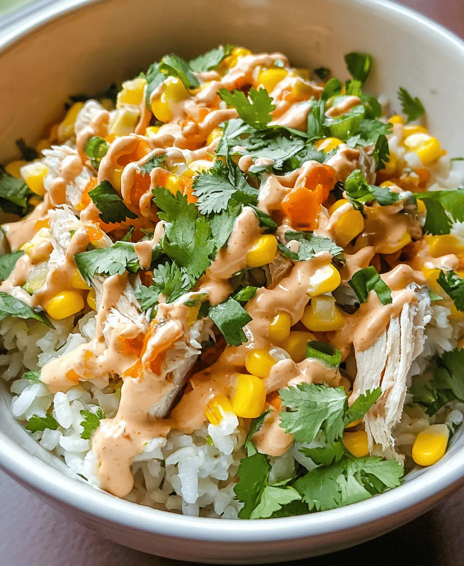 In the bustling world of culinary delights, finding a dish that combines convenience, nutrition, and tantalizing flavors can sometimes feel like a daunting task. Enter the Easy Street Corn Chicken Rice Bowl—a vibrant, quick meal that brings the lively spirit of street food directly to your home kitchen. This recipe is designed to satisfy the cravings of busy individuals and families alike, delivering a delightful mix of textures and tastes that will have everyone asking for seconds.