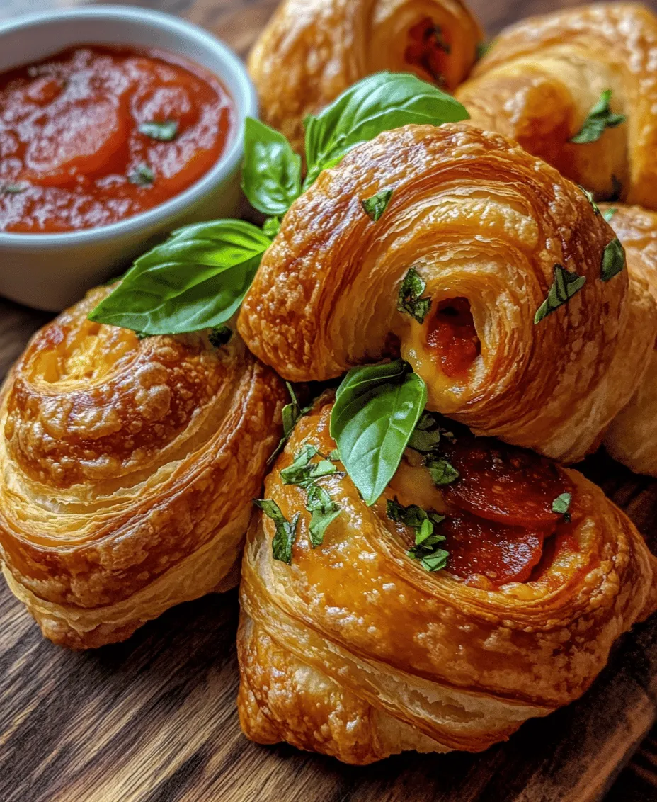 Imagine biting into a croissant that is perfectly flaky on the outside, with a warm and gooey interior bursting with the flavors of mozzarella cheese and savory pepperoni. The Mozzarella Pepperoni Croissant Rolls are not just a treat for the taste buds; they are a delightful fusion of textures and tastes that will leave you wanting more. This recipe combines the buttery richness of croissant dough with the melty goodness of mozzarella and the zesty kick from pepperoni, making it a perfect snack or appetizer for various occasions.