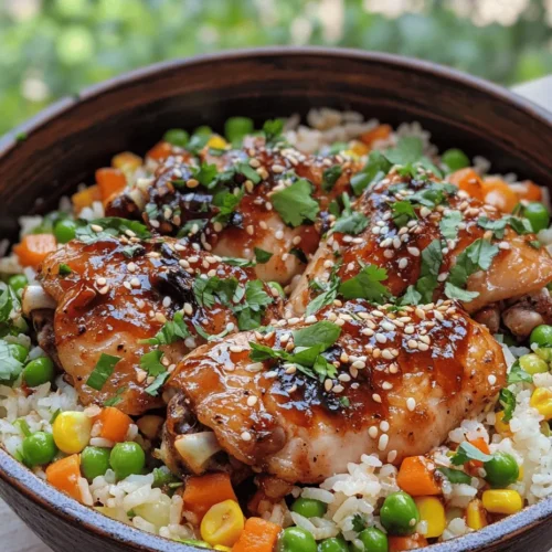 In today’s fast-paced world, one-pan meals have emerged as a lifesaver for busy families and home cooks. These meals provide the ultimate convenience, allowing you to prepare a wholesome dinner without the fuss of multiple pots and pans. One such delightful dish is One-Pan Honey BBQ Chicken Rice. This recipe not only simplifies the cooking process but also packs a punch with its delicious flavors and nutritional balance.