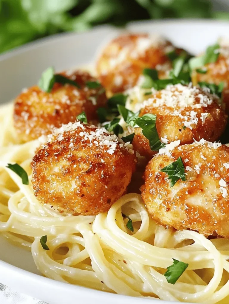 Delve into the delightful world of comfort food with our Garlic Butter Chicken Bites paired with Savory Creamy Parmesan Pasta. This dish seamlessly combines tender chicken infused with aromatic garlic and rich butter, served on a bed of luscious pasta enveloped in a creamy Parmesan sauce. Perfect for weeknight dinners or special occasions, this recipe is not only easy to prepare but also promises to impress family and friends alike. In this article, we'll explore each component of this dish, from ingredients to preparation techniques, ensuring you create a meal that’s both satisfying and mouthwatering.