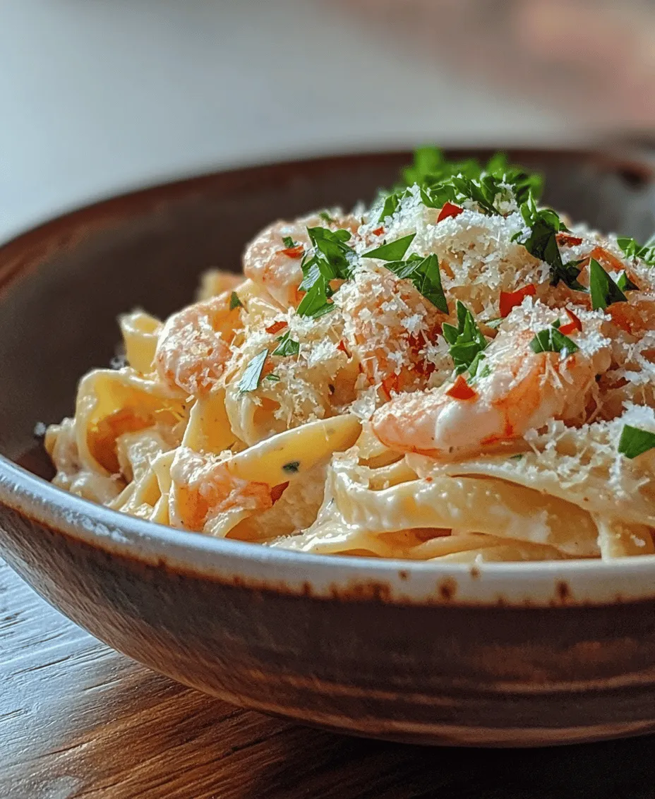 Every great dish begins with quality ingredients, and Creamy Garlic Shrimp Pasta is no exception. Let's delve into the key components that come together to create this culinary masterpiece.