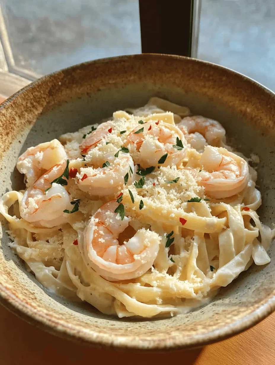 Every great dish begins with quality ingredients, and Creamy Garlic Shrimp Pasta is no exception. Let's delve into the key components that come together to create this culinary masterpiece.