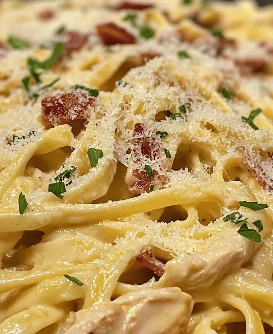 Chicken Carbonara is more than just a meal; it is an experience that combines comfort and flavor into one delightful dish. This beloved pasta dish has captured the hearts and palates of many, making it a staple in kitchens worldwide. Originating from Italy, Carbonara has undergone various interpretations and adaptations over the decades, but its essence remains intact—a celebration of simple yet delicious ingredients.