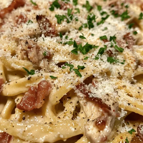 Chicken Carbonara is more than just a meal; it is an experience that combines comfort and flavor into one delightful dish. This beloved pasta dish has captured the hearts and palates of many, making it a staple in kitchens worldwide. Originating from Italy, Carbonara has undergone various interpretations and adaptations over the decades, but its essence remains intact—a celebration of simple yet delicious ingredients.