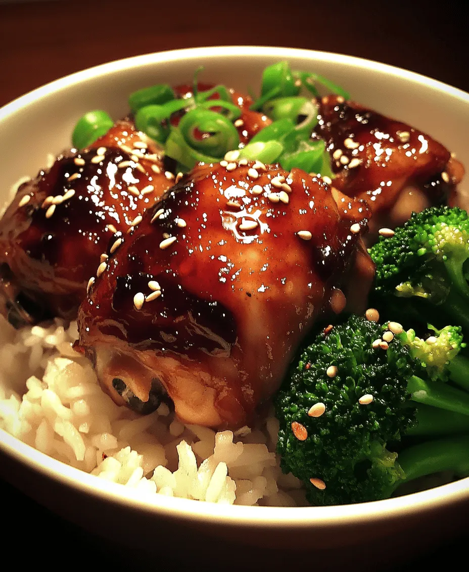The Teriyaki Chicken Rice Bowl is more than just a meal; it's an experience that encapsulates the essence of comfort food with a delightful twist. This dish has gained widespread popularity, not only for its mouthwatering flavors but also for its ease of preparation, making it a go-to option for busy weeknights or leisurely weekends. Imagine a bowl filled with tender, glazed chicken served over fluffy jasmine rice, all drizzled with a sweet and savory teriyaki sauce—each bite is a delicious fusion of textures and tastes that transports you straight to the heart of Japanese cuisine.