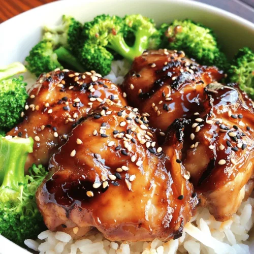 The Teriyaki Chicken Rice Bowl is more than just a meal; it's an experience that encapsulates the essence of comfort food with a delightful twist. This dish has gained widespread popularity, not only for its mouthwatering flavors but also for its ease of preparation, making it a go-to option for busy weeknights or leisurely weekends. Imagine a bowl filled with tender, glazed chicken served over fluffy jasmine rice, all drizzled with a sweet and savory teriyaki sauce—each bite is a delicious fusion of textures and tastes that transports you straight to the heart of Japanese cuisine.