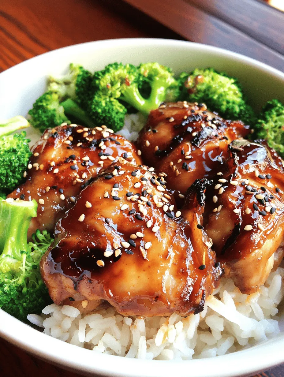 The Teriyaki Chicken Rice Bowl is more than just a meal; it's an experience that encapsulates the essence of comfort food with a delightful twist. This dish has gained widespread popularity, not only for its mouthwatering flavors but also for its ease of preparation, making it a go-to option for busy weeknights or leisurely weekends. Imagine a bowl filled with tender, glazed chicken served over fluffy jasmine rice, all drizzled with a sweet and savory teriyaki sauce—each bite is a delicious fusion of textures and tastes that transports you straight to the heart of Japanese cuisine.