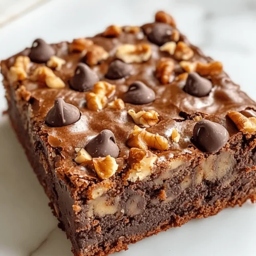 Ripe bananas are the star ingredient in this recipe, providing natural sweetness and moisture. As bananas ripen, their starches convert to sugars, making them sweeter and softer. This transformation not only enhances the flavor but also impacts the texture of the brownies. The natural sugars from the bananas reduce the need for additional sweeteners, allowing you to enjoy a dessert that is both delicious and slightly healthier. The distinct flavor of bananas complements the rich chocolate, making them an essential part of the brownies.
