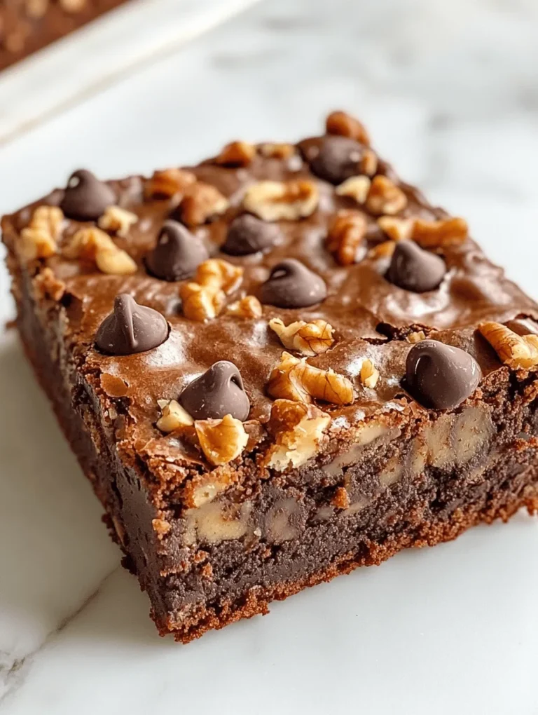 Ripe bananas are the star ingredient in this recipe, providing natural sweetness and moisture. As bananas ripen, their starches convert to sugars, making them sweeter and softer. This transformation not only enhances the flavor but also impacts the texture of the brownies. The natural sugars from the bananas reduce the need for additional sweeteners, allowing you to enjoy a dessert that is both delicious and slightly healthier. The distinct flavor of bananas complements the rich chocolate, making them an essential part of the brownies.