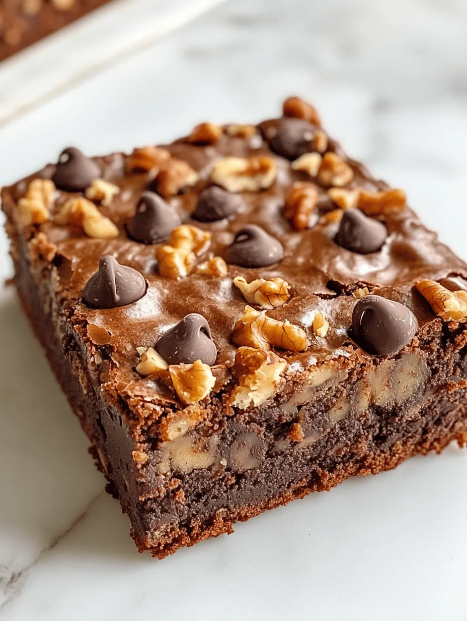 Ripe bananas are the star ingredient in this recipe, providing natural sweetness and moisture. As bananas ripen, their starches convert to sugars, making them sweeter and softer. This transformation not only enhances the flavor but also impacts the texture of the brownies. The natural sugars from the bananas reduce the need for additional sweeteners, allowing you to enjoy a dessert that is both delicious and slightly healthier. The distinct flavor of bananas complements the rich chocolate, making them an essential part of the brownies.