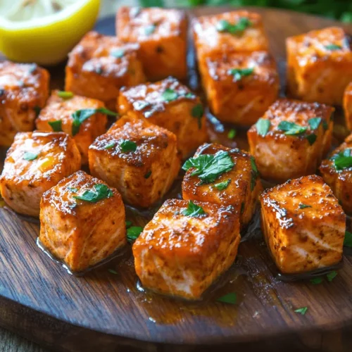 In the realm of culinary delights, few dishes can boast the perfect balance of flavors quite like Spicy Sweet Hot Honey Salmon Bites. This unique recipe merges the rich, buttery taste of fresh salmon with a delightful combination of spicy and sweet elements, resulting in a tantalizing experience that is both satisfying and memorable. Not only is this dish easy to prepare, but it also offers a plethora of health benefits, making it an excellent choice for those seeking a nutritious appetizer or snack.