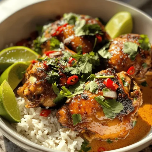 Brazilian cuisine is a vibrant tapestry of flavors, colors, and textures, reflecting the rich cultural influences that have shaped the country over centuries. From the savory delights of feijoada to the sweet indulgence of brigadeiro, Brazilian dishes are celebrated for their bold flavors and hearty ingredients. Among these culinary treasures, Spicy Brazilian Coconut Chicken stands out as a delightful fusion of spice, creaminess, and comfort that captures the essence of this dynamic cuisine.