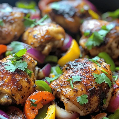What makes Spicy Black Pepper Chicken Delight so appealing is its perfect balance of flavors and textures. The dish is quick to prepare, making it an excellent choice for busy weeknights or last-minute dinner parties. The combination of juicy chicken, crisp vegetables, and a spicy, savory sauce creates a meal that is not only delicious but also visually enticing. The dish embodies the essence of home-cooked comfort food while offering a delightful twist with its peppery heat.