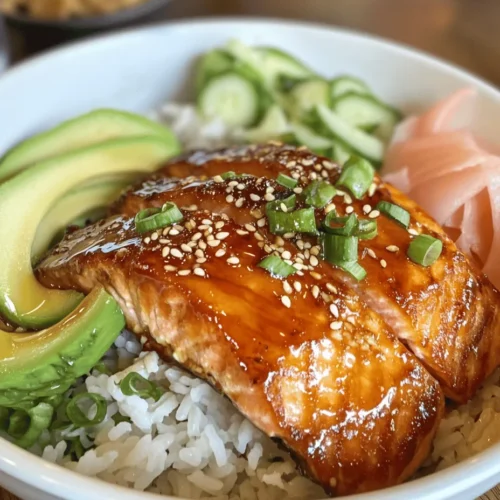 The Crispy Salmon and Rice Bowl is not just a meal; it's an experience that combines health, flavor, and visual appeal in one delightful dish. With the growing trend of sushi-inspired recipes taking center stage in home kitchens, this bowl stands out thanks to its balance of textures and flavors. The crispy skin of the salmon paired with the warm, sticky sushi rice creates a satisfying harmony that is perfect for either lunch or dinner.