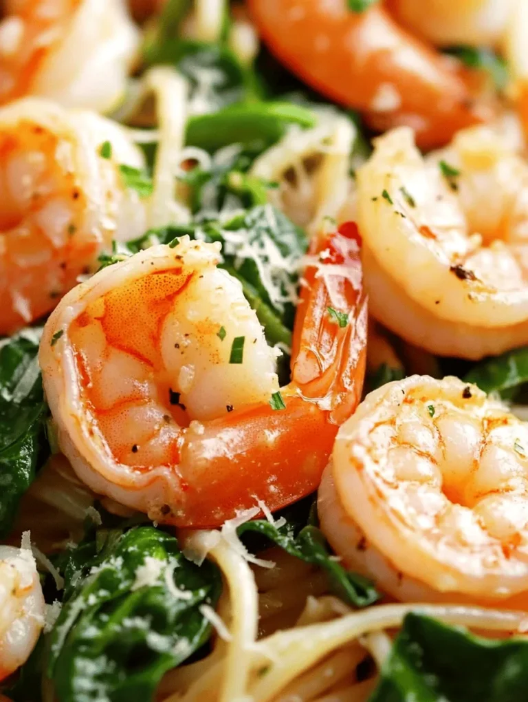 When it comes to quick yet impressive meals, few dishes can rival the allure of Zesty Lemon Garlic Shrimp Pasta with Spinach. This vibrant dish combines the succulent flavors of shrimp with the refreshing zest of lemon and the earthiness of spinach, creating a meal that's not only delicious but also visually appealing. Perfect for weeknight dinners or special occasions, this pasta dish is a testament to the magic that happens when fresh ingredients come together.