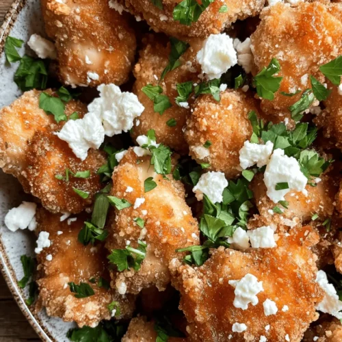 If you’re on the hunt for a recipe that perfectly marries sweet and savory flavors, look no further than Crispy Hot Honey Feta Chicken. This delightful dish has garnered attention for its unique combination of textures and flavors that tantalize the taste buds. Imagine succulent chicken breasts coated in a crispy layer, complemented by the creamy tang of feta cheese and a drizzle of hot honey that adds the right amount of sweetness and spice. This recipe has become a favorite among home cooks looking to impress their family and friends with something extraordinary and delicious.