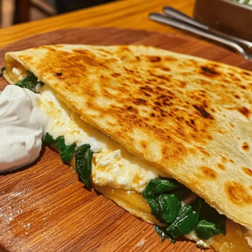 In the world of quick and satisfying meals, few dishes can compete with the versatility and deliciousness of quesadillas. Among the myriad of flavors and fillings available, Spinach and Feta Quesadillas stand out as a delightful and nutritious option that not only pleases the palate but also nourishes the body. With a perfect balance of taste and health benefits, these quesadillas are ideal for lunch, dinner, or even a light snack.