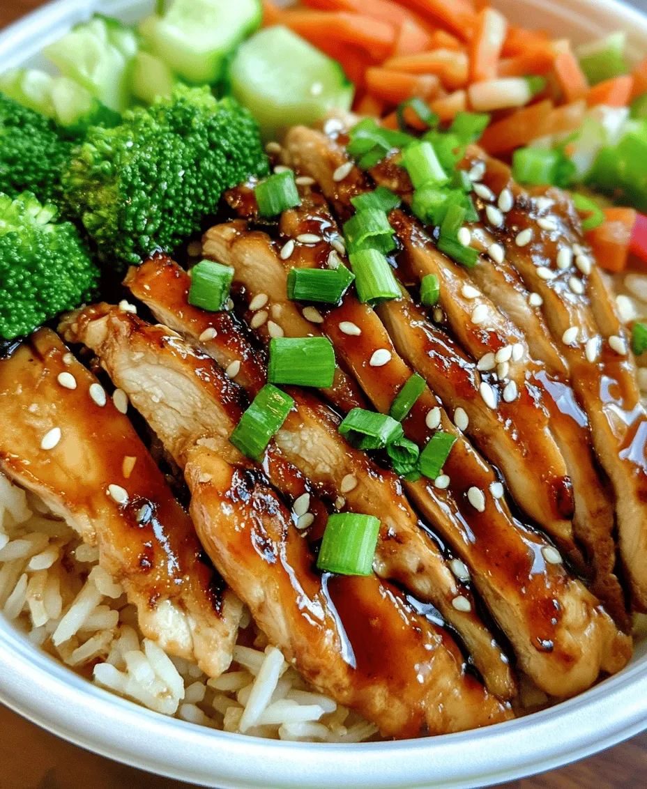 The Teriyaki Chicken Rice Bowl is a delightful combination of tender chicken, aromatic rice, and vibrant vegetables, all drizzled with a sweet and savory teriyaki sauce. This dish not only satisfies the palate but also offers a nutritious meal option that can be prepared in under an hour. The harmony of flavors and textures in this bowl makes it a favorite across households and restaurants alike.