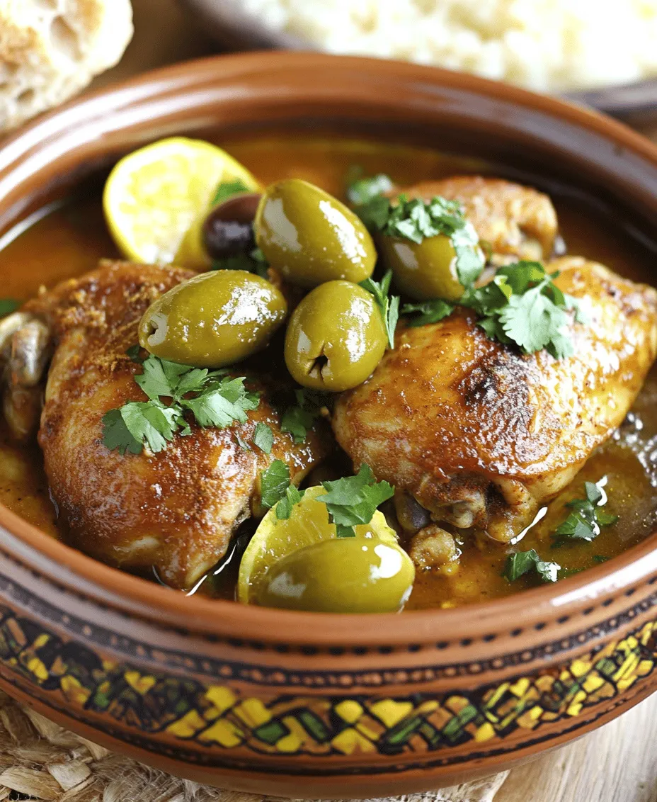 Moroccan cuisine is a vibrant tapestry woven from a diverse array of flavors, textures, and aromas. With its roots steeped in centuries of trade and cultural exchange, it offers a culinary experience that is as rich as its history. One of the most beloved dishes that exemplifies the essence of Moroccan cooking is the Moroccan Chicken Tagine with Olives and Preserved Lemons. This dish not only showcases the delectable fusion of spices and fresh ingredients but also reflects the communal spirit of Moroccan dining, where meals are often shared among family and friends.