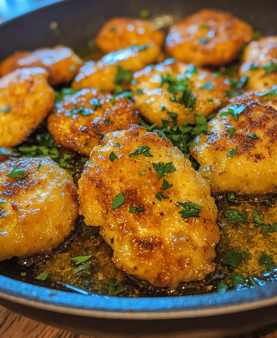 Garlic Butter Chicken Bites are a delightful culinary creation that brings together the rich flavors of garlic and butter with tender chicken, resulting in a dish that is both savory and satisfying. This recipe is not only quick and easy to prepare but also incredibly versatile, making it perfect for a variety of occasions. Whether you're looking for an appetizer that will impress your guests, a simple weeknight dinner that pleases the whole family, or a dish that can be served with sides for a more substantial meal, Garlic Butter Chicken Bites fit the bill perfectly.