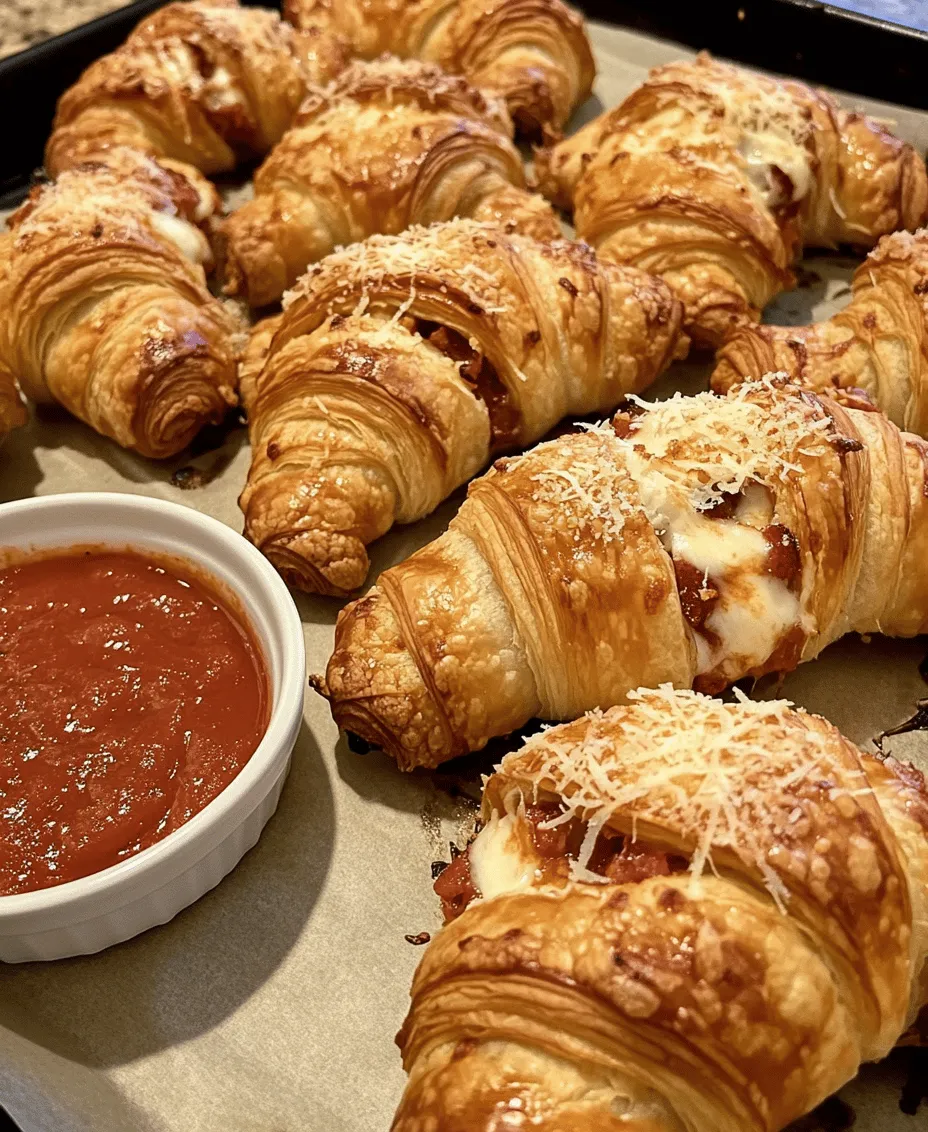 Are you on the lookout for a savory snack or appetizer that is both indulgent and easy to prepare? Look no further than Mozzarella Pepperoni Croissant Rolls! These delightful treats combine the flaky goodness of crescent rolls with the gooey richness of melted mozzarella and the savory kick of pepperoni. Whether you're hosting a lively gathering, gearing up for game day, or simply craving a comforting snack, these croissant rolls are sure to impress. They are perfect for sharing, but you might just want to keep them all to yourself!