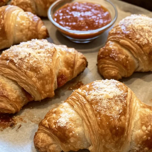 Are you on the lookout for a savory snack or appetizer that is both indulgent and easy to prepare? Look no further than Mozzarella Pepperoni Croissant Rolls! These delightful treats combine the flaky goodness of crescent rolls with the gooey richness of melted mozzarella and the savory kick of pepperoni. Whether you're hosting a lively gathering, gearing up for game day, or simply craving a comforting snack, these croissant rolls are sure to impress. They are perfect for sharing, but you might just want to keep them all to yourself!