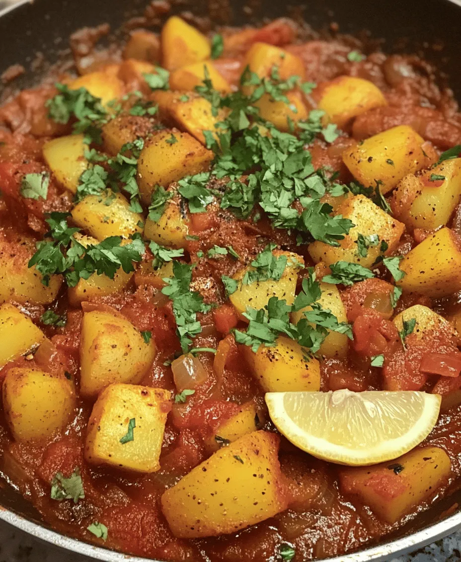 Dopiazeh Aloo is a delightful Persian potato curry that captures the essence of Persian cuisine through its rich flavors and aromatic spices. This dish not only serves as a comforting meal but also stands out as a versatile option for vegetarian dinners. With its mildly spicy and savory profile, Dopiazeh Aloo has a unique ability to please a wide range of palates, making it a beloved staple in many Persian households.