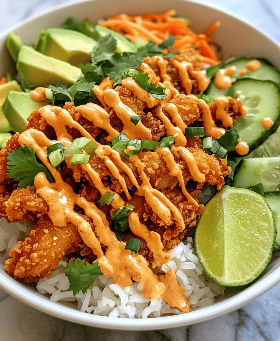 The Bang Bang Chicken Bowl is a delightful culinary creation that has captured the hearts and taste buds of food lovers everywhere. This dish combines crispy chicken, a rich and creamy sauce, and a medley of fresh vegetables, making it an irresistible choice for both weeknight dinners and meal prep. The appeal of the Bang Bang Chicken Bowl lies not only in its vibrant flavors but also in its versatility—it's a dish that can easily be tailored to suit various dietary preferences and ingredient availability.