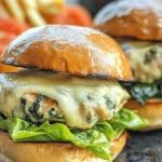 If you’re on the hunt for a burger that combines healthiness with mouthwatering flavor, look no further than White Cheddar and Spinach Chicken Burgers. This recipe not only offers a unique twist on traditional burgers but also caters to those seeking a healthier alternative without sacrificing taste. Ground chicken, fresh spinach, and creamy white cheddar come together to create a juicy, flavorful patty that you’ll want to make time and time again.