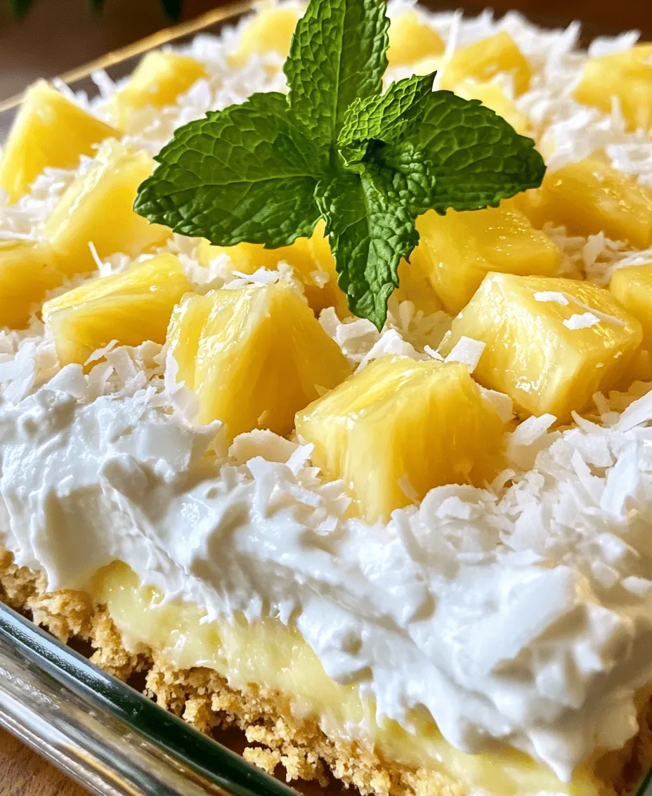 Tropical desserts have a unique charm that transports us to sun-kissed beaches and lush landscapes with every bite. Their vibrant flavors and refreshing qualities make them a popular choice for gatherings, family occasions, and summer celebrations. Among the many tropical delights, the No Bake Pineapple Cream Dessert stands out as a crowd-pleaser, combining the luscious taste of pineapple with a creamy texture that is simply irresistible.
