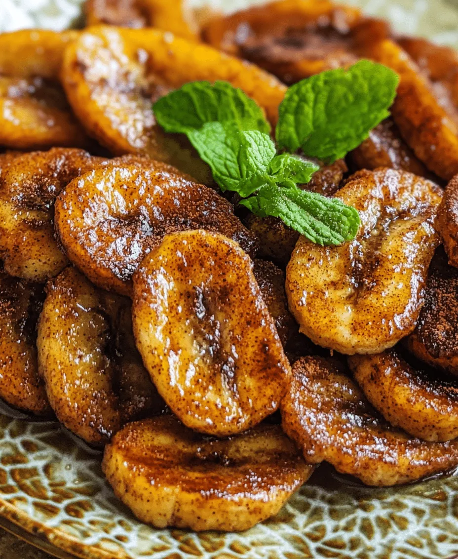 Delight in the fusion of flavors with Sweet & Spicy Pan Fried Cinnamon Bananas, a simple yet indulgent treat that transforms everyday bananas into a heavenly dessert. This recipe combines the natural sweetness of ripe bananas with the warmth of cinnamon and a touch of spice, creating a dish that is perfect for breakfast, a snack, or a delectable dessert. Easy to prepare and sure to impress, these pan-fried bananas are a true testament to the beauty of simple ingredients coming together to create something extraordinary.