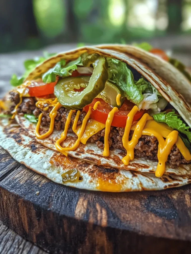 The inspiration behind the Big Mac Wrap stems from the idea of reinventing beloved fast-food classics into more versatile, accessible meals. Traditional burgers can be cumbersome and messy to eat, especially when you're on the move. By transforming the Big Mac into a wrap, we've embraced the convenience of a hand-held meal while retaining the flavor profile that makes the Big Mac so popular. The Big Mac Wrap is a testament to culinary creativity, combining familiar tastes in a new format that appeals to both young and old alike.