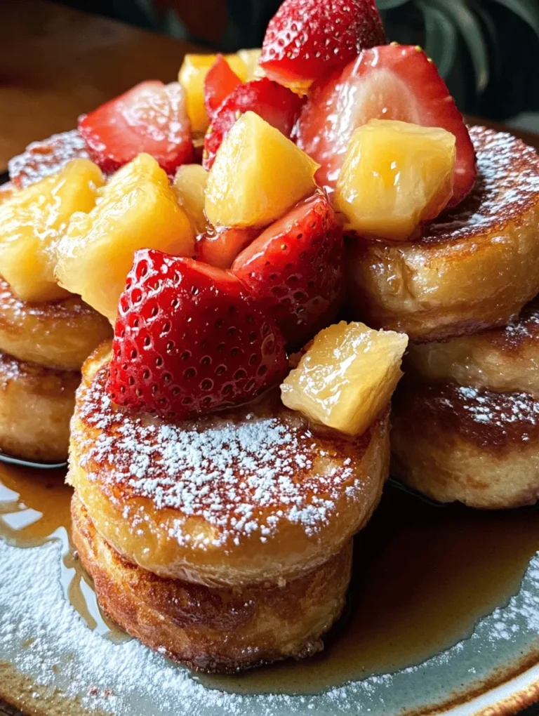 French toast is one of those beloved breakfast staples that transcends generations. Whether served on a lazy Sunday morning or prepared for a festive brunch, this dish's versatility and comforting flavors make it a household favorite. The traditional French toast, often made with thick slices of bread soaked in a rich egg mixture, delivers a delightful combination of crispy edges and a soft, custardy center. However, if you're looking to elevate your breakfast game, Hawaiian Roll French Toast is the perfect recipe to try.