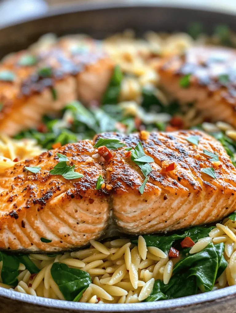 In the fast-paced world we live in, finding time to prepare healthy and delicious meals can be a challenge. That’s where the beauty of one-skillet meals comes into play, allowing you to whip up a nutritious dinner without the hassle of multiple pots and pans cluttering your kitchen. One Skillet Salmon with Lemon Orzo is a perfect example of this culinary convenience. This delightful dish combines succulent salmon, zesty lemon, and creamy orzo pasta, all cooked together in a single skillet. Not only does it taste incredible, but it’s also a breeze to clean up afterward.