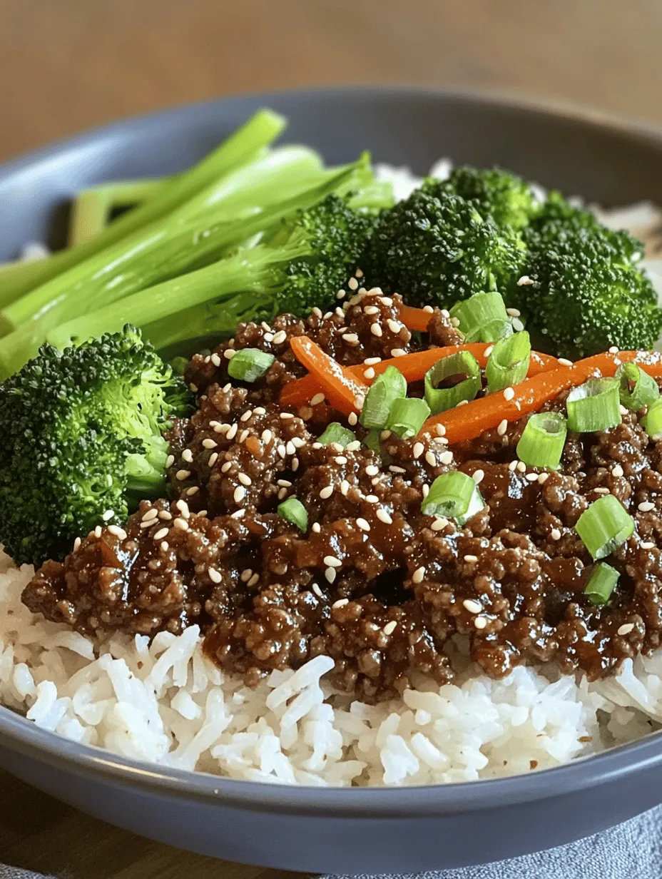 Korean cuisine has gained immense popularity worldwide, not only for its bold flavors but also for its vibrant presentation and healthful ingredients. As a harmonious blend of flavors and textures, Korean dishes often feature a balance of sweet, savory, and spicy elements that tantalize the palate. Among these culinary delights, the Korean Ground Beef Bowl stands out as a quick, satisfying, and deeply flavorful meal that caters to both busy weeknights and casual gatherings.