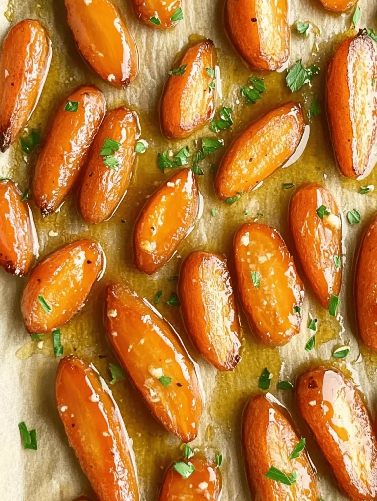 Carrots often play the role of a humble side dish, but with the right preparation, they can shine as a gourmet delight on any dining table. Enter Honey Garlic Butter Roasted Carrots – a dish that marries the sweet notes of honey with the savory richness of garlic and butter, transforming this ordinary vegetable into an extraordinary culinary experience. Ideal for festive occasions or a simple weeknight dinner, this recipe elevates carrots into a flavorful side that’s not just easy to prepare but also visually appealing.
