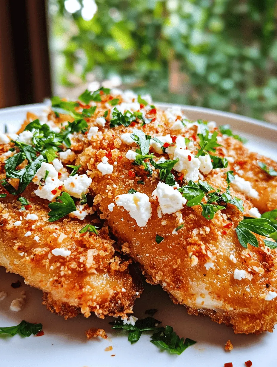 When it comes to the main ingredient of Crispy Hot Honey Feta Chicken, boneless, skinless chicken breasts are the ideal choice. This lean cut of meat is not only easy to work with but also provides a blank canvas that can absorb the flavors of the spices and the sweet and spicy sauce. Choosing boneless, skinless chicken breasts ensures a quicker cooking time, making this dish perfect for busy weeknights or spontaneous gatherings.