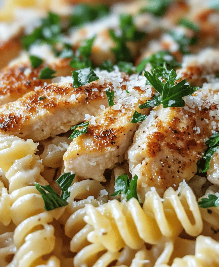 Imagine sitting down to a warm, comforting bowl of pasta that wraps you in a hug with every bite. The dish we’re diving into today is Creamy Garlic Butter Chicken & Rotini in Parmesan Sauce, a delightful combination that brings together tender chicken, perfectly cooked rotini, and a rich, velvety sauce that boasts layers of flavor. This recipe is not just a meal; it’s an experience that transforms ordinary ingredients into extraordinary comfort food.
