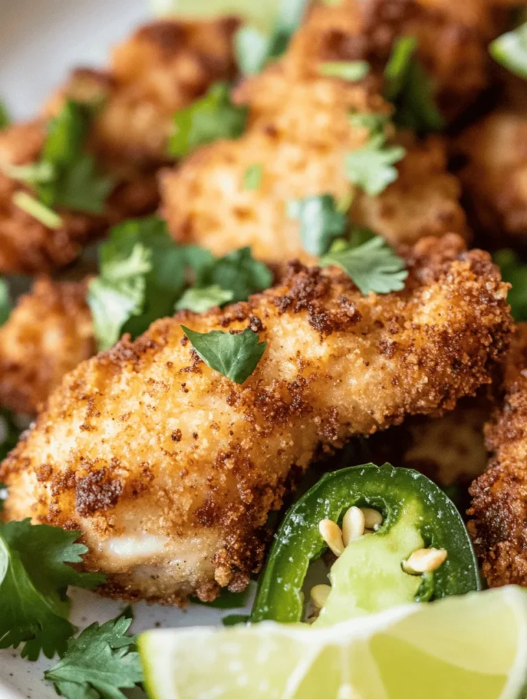 If you’re searching for a dish that perfectly balances bold flavors and enticing heat, look no further than Spicy Jalapeno Chicken. This recipe is a delightful combination of succulent chicken marinated in a zesty jalapeno-infused buttermilk, coated in a crispy blend of flour and cornmeal, and fried to golden perfection. The allure of this dish lies not just in its fiery kick but also in its incredible tenderness, making it an excellent choice for a variety of occasions. Whether you’re whipping up a quick weeknight dinner or preparing for a lively gathering with friends, Spicy Jalapeno Chicken is sure to impress and satisfy even the most discerning palates.