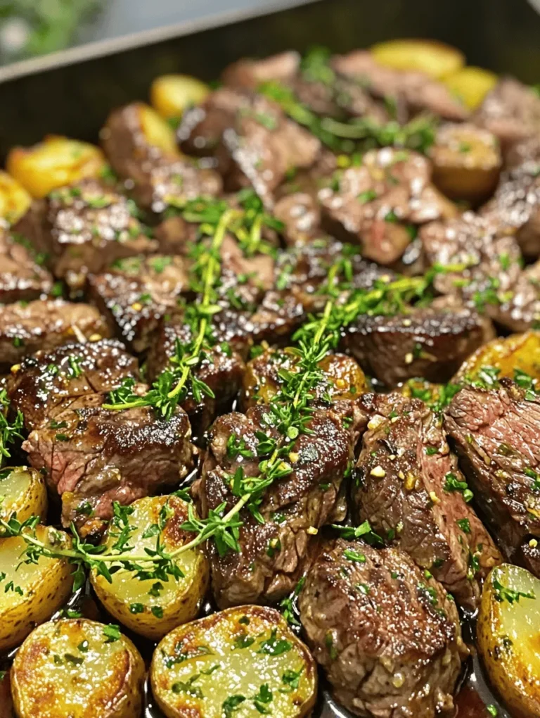 If you're looking for a meal that combines simplicity, flavor, and comfort, look no further than the Garlic Butter Steak and Potatoes Skillet. This dish is a culinary delight, perfect for busy weeknights when time is of the essence, yet sophisticated enough for special occasions. It is an ideal solution for anyone who loves a hearty meal without the fuss of multiple pots and pans.