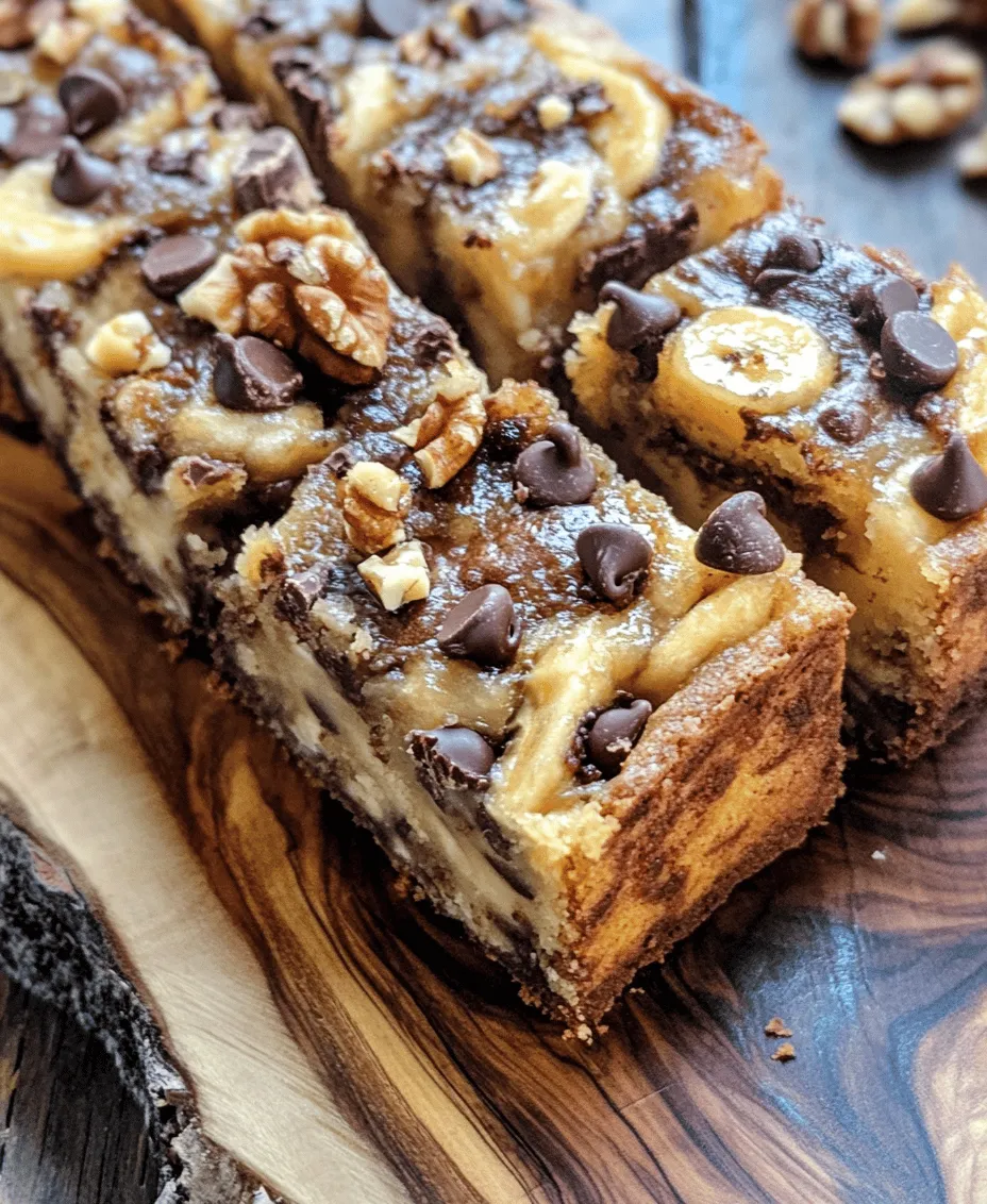 Banana-based desserts have taken the culinary world by storm, captivating both the young and the young-at-heart with their rich flavors and delightful textures. Among these, the Chocolate Chip Banana Bliss Bars stand out as a perfect fusion of moist banana goodness and rich, melty chocolate. This recipe offers a wholesome treat that is not only delicious but also easy to prepare, making it a favorite for bakers of all skill levels. Whether you're a novice eager to impress friends or an experienced baker looking for a new go-to dessert, these bliss bars promise satisfaction with every bite.