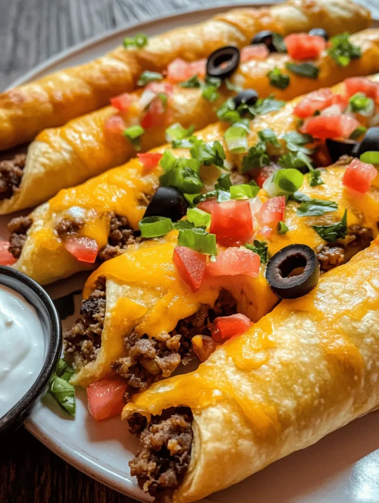 To create the perfect Cheesy Taco Sticks, it’s essential to understand the role of each ingredient and how they work together to elevate the dish. Here’s a closer look at the key components that contribute to their deliciousness.