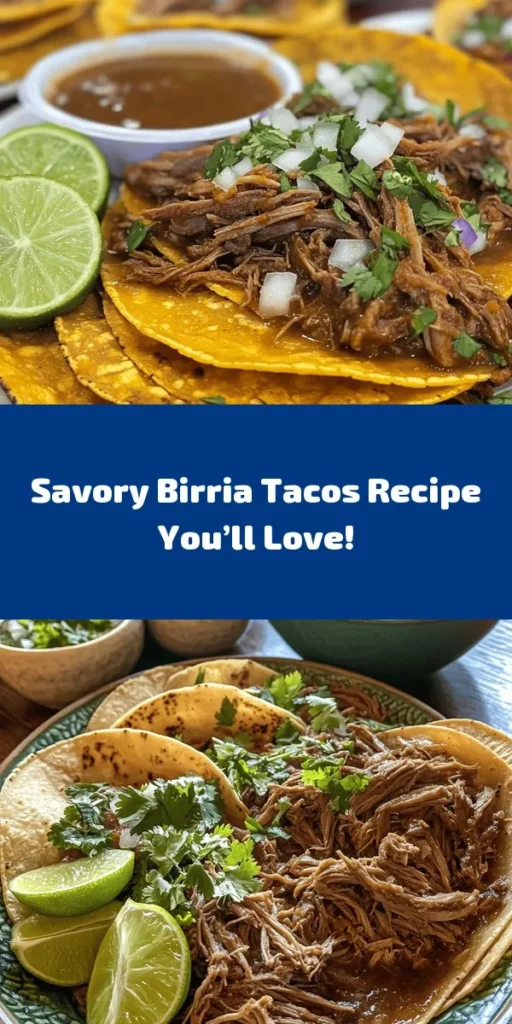 Indulge in the mouthwatering flavors of My Fave Birria Tacos! This recipe features tender beef chuck marinated in a rich blend of dried chilies and spices, then simmered to perfection. Serve these delicious tacos in warm corn tortillas, topped with fresh cilantro, diced onion, and optional cheese or radishes. Don't forget the flavorful broth for dipping! Perfect for gatherings or a cozy family dinner, these tacos are sure to impress.