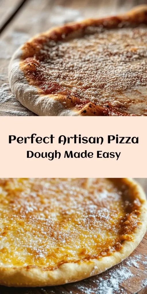 Create perfect artisan pizza at home with this easy dough recipe! Using just a few simple ingredients like all-purpose flour, yeast, sea salt, and olive oil, you'll be crafting delicious homemade pizzas in no time. With a little kneading and a rise, this dough becomes smooth and elastic, ready for your favorite toppings. Bake it to a golden perfection and enjoy a pizza night that will impress your friends and family. Happy baking!