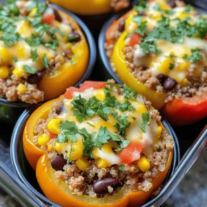 Unstuffed pepper bowls are a delicious and nutritious meal prep option that combines the classic flavors of stuffed peppers without the hassle of actually stuffing them. Imagine the comforting taste of bell peppers filled with savory ingredients, but in a convenient bowl form. This recipe is perfect for busy individuals or families looking to enjoy healthy home-cooked meals throughout the week. With a base of quinoa, fresh vegetables, and lean protein, these bowls are not only easy to prepare but also customizable to suit personal tastes.