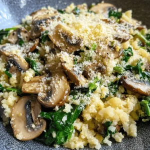 In recent years, cauliflower rice has surged in popularity, captivating health enthusiasts and home cooks alike as a nutritious alternative to traditional grains. This trend is driven by the growing awareness of the benefits of low-carb diets, as well as the desire for gluten-free options in our meals. The versatility of cauliflower rice allows it to be incorporated into various dishes, making it a staple in many kitchens. Among the myriad of recipes that feature this delightful ingredient, the Mushroom & Spinach Cauliflower Rice Delight stands out, not only for its vibrant colors but also for its unique combination of flavors.