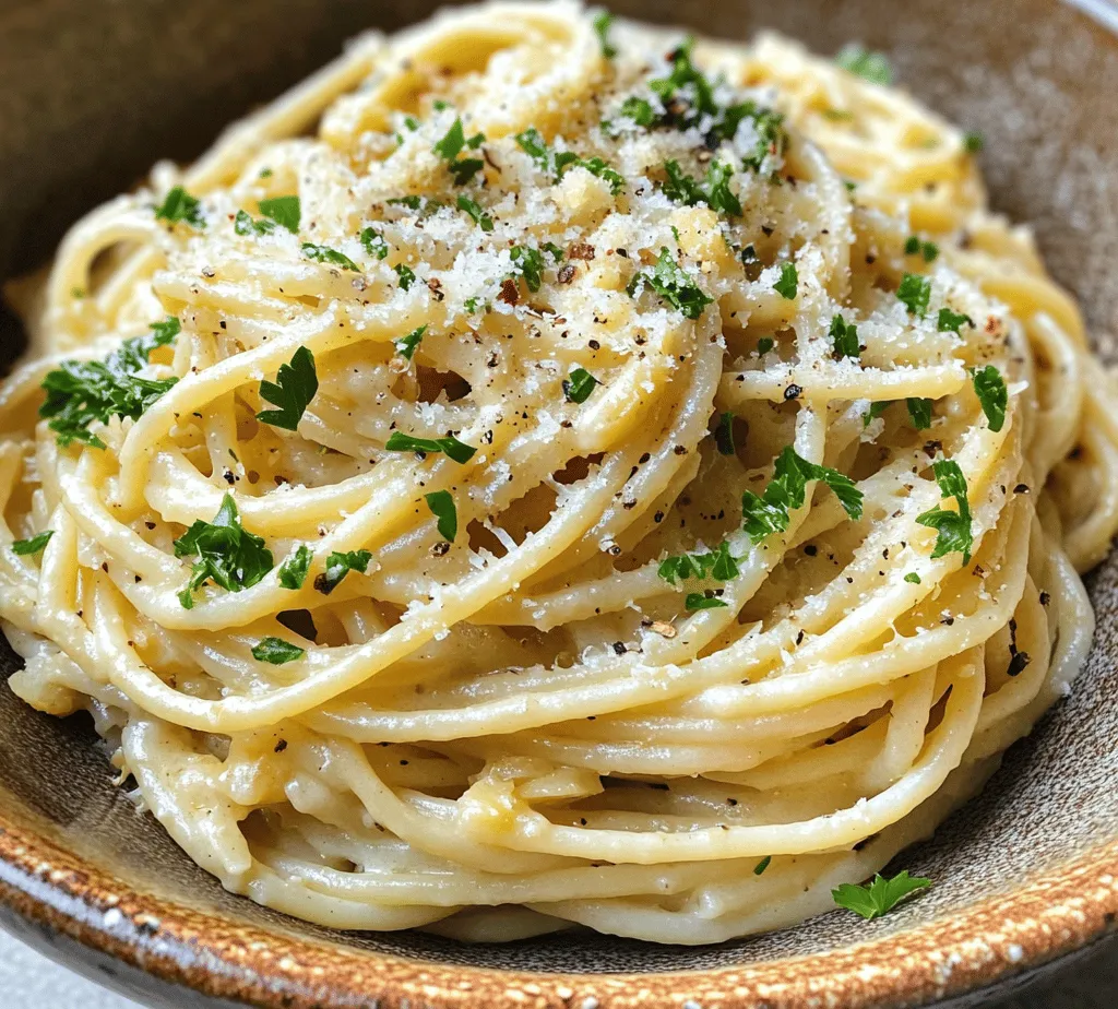 Garlic Parmesan Pasta is the epitome of comfort food, marrying the rich flavors of garlic and cheese with the satisfying texture of pasta. This dish has garnered a special place in the hearts of pasta lovers around the world. Whether served as a quick weeknight meal or dressed up for a more formal occasion, Garlic Parmesan Pasta delivers on flavor and ease, making it a versatile option for any table.