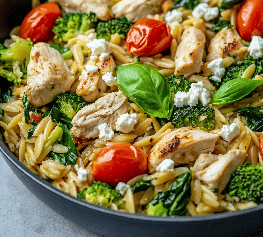 In the quest for a nutritious meal that doesn’t compromise on flavor, the High Protein Chicken Orzo stands out as a remarkable option. This dish combines tender chicken breast with the unique texture of orzo pasta, all while packing a protein punch that makes it ideal for those looking to maintain or build muscle. Whether you are an athlete, a fitness enthusiast, or simply someone striving for a balanced diet, this recipe can easily fit into your meal plan, offering a satisfying balance of macronutrients.