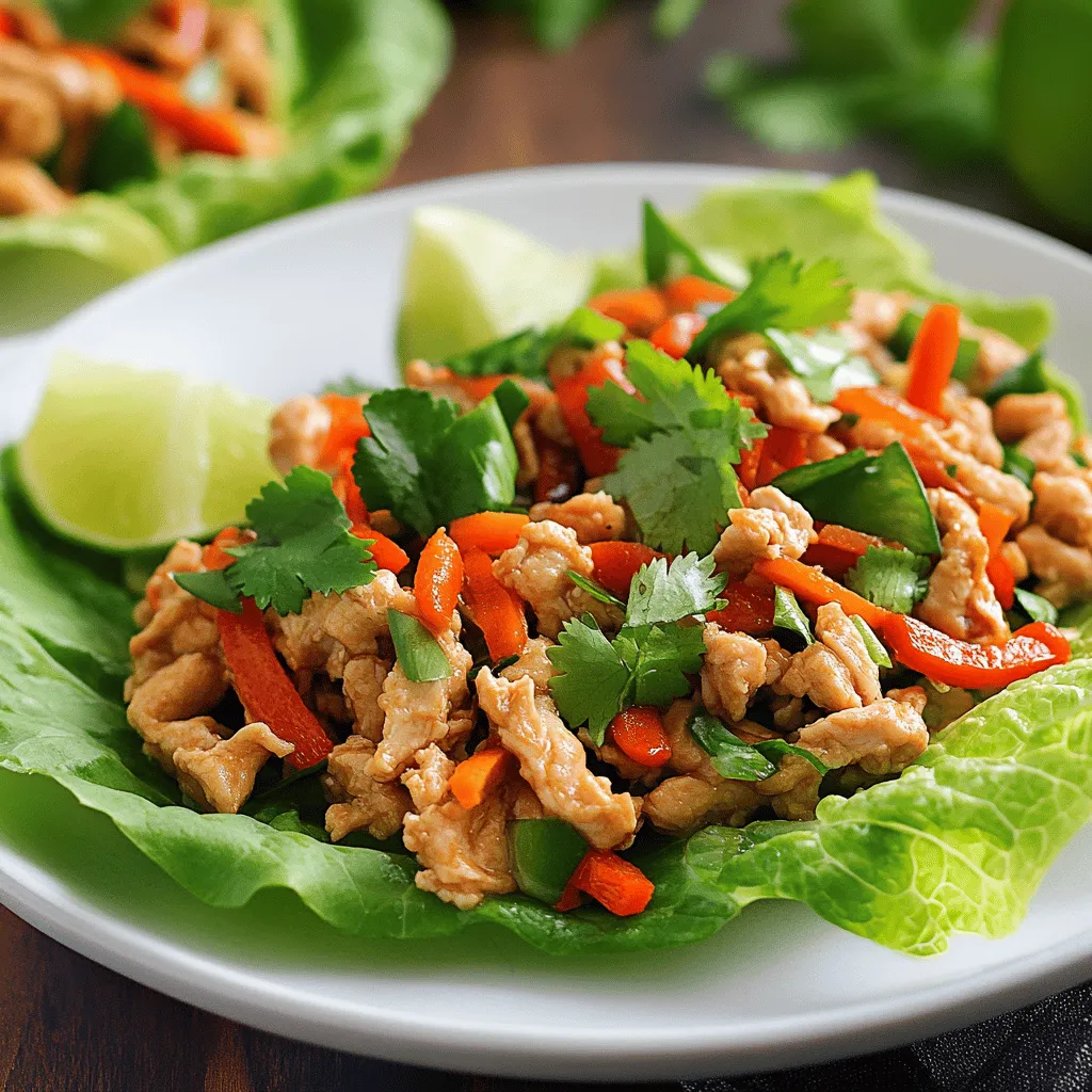 Thai cuisine is celebrated worldwide for its vibrant flavors, aromatic spices, and intricate balance of sweet, sour, salty, and spicy elements. From fragrant curries to refreshing salads, the culinary traditions of Thailand showcase a rich tapestry of ingredients and techniques that have captivated palates across the globe. One such delightful dish that exemplifies this harmony of flavors is Thai Chicken Lettuce Wraps, a popular choice among health-conscious diners and food enthusiasts alike.