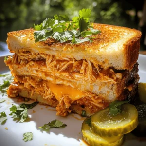 The flavor profile of BBQ Chicken Grilled Cheese is what truly sets it apart from traditional grilled cheese sandwiches. The combination of savory, smoky barbecue sauce and rich, melty cheddar cheese creates a delightful taste experience that tantalizes the taste buds. When you take that first bite, you’ll encounter the sweetness and tang of the BBQ sauce, followed by the creamy and buttery texture of the cheese. This harmonious blend of flavors is sure to please cheese lovers and BBQ enthusiasts alike.